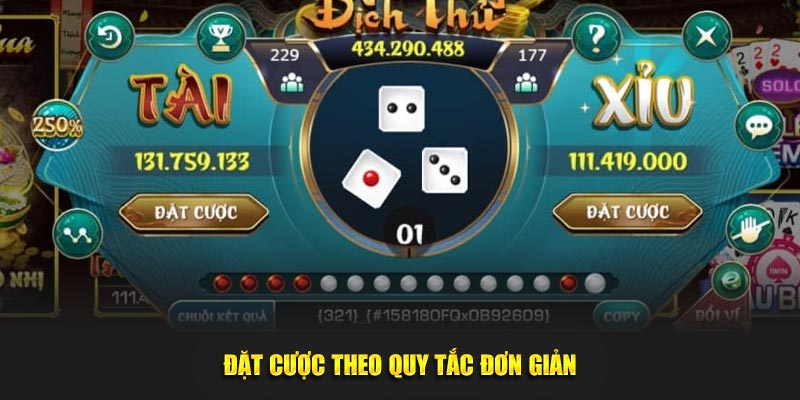 Đặt cược theo quy tắc đơn giản