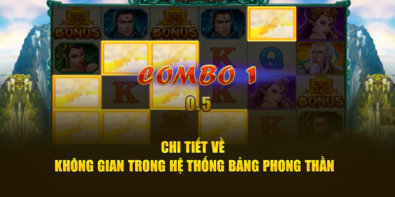 Chi tiết về không gian trong hệ thống Bảng Phong Thần