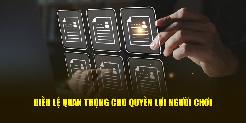 Điều lệ quan trọng cho quyền lợi người chơi